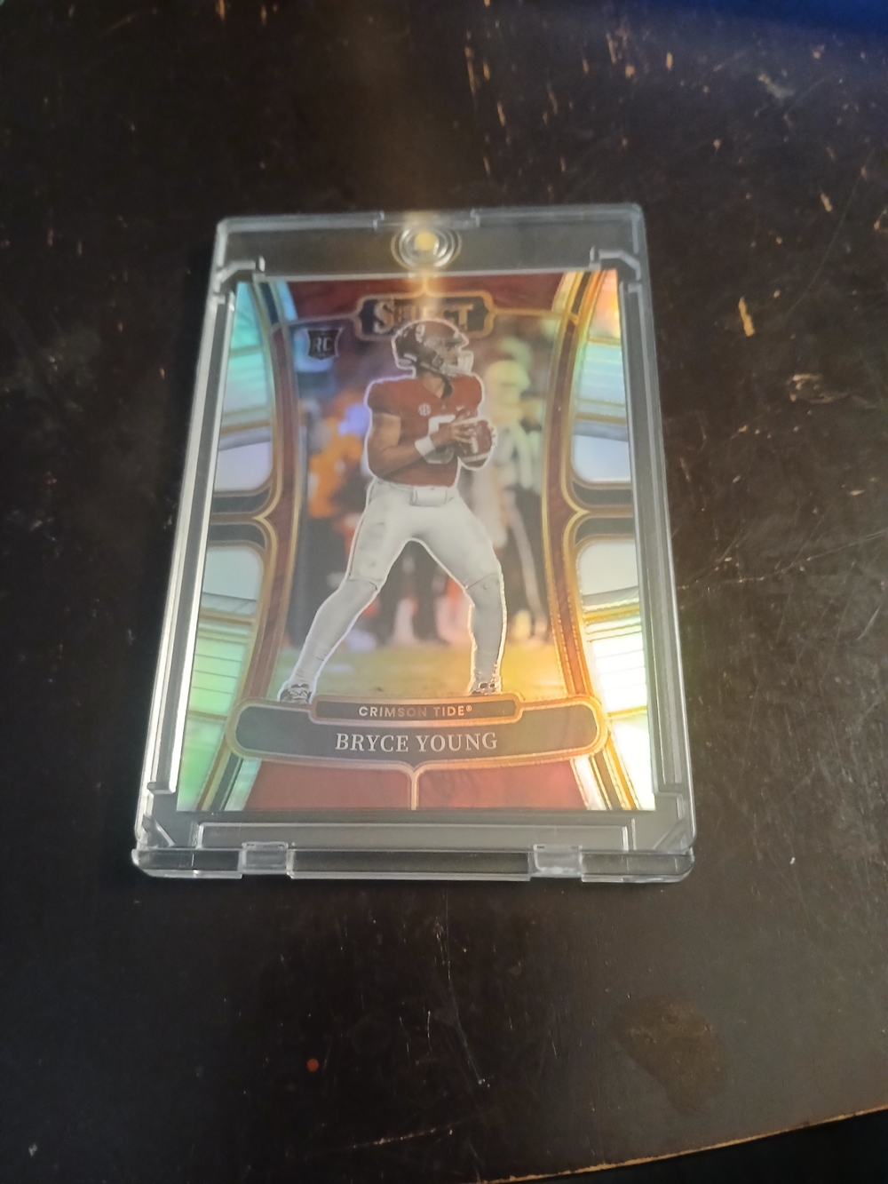 Bryce Young Select Crimson Tide Rookie - Holographic Refractor